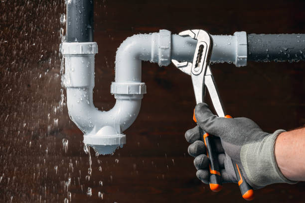 Professional Plumbing technician working in Bryantville, MA